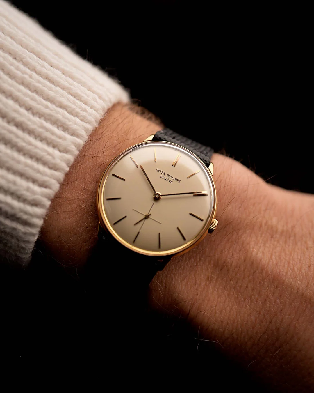 Patek Philippe Calatrava am Handgelenk